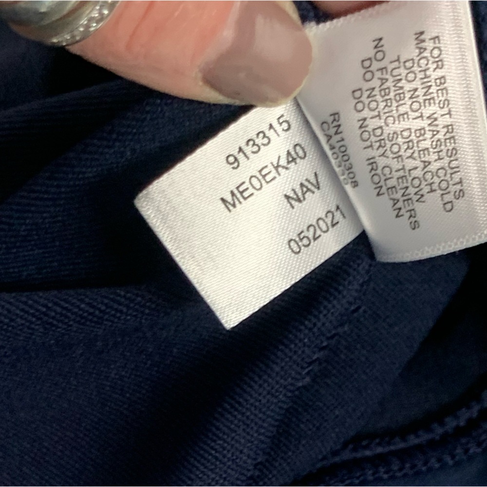 Peter Millar Navy Quarter-Zip Pullover - Picture 12 of 15